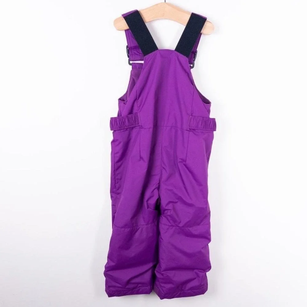 Columbia Snow Bibs Toddler 2T Purple Insulated Winter Ski Pants
